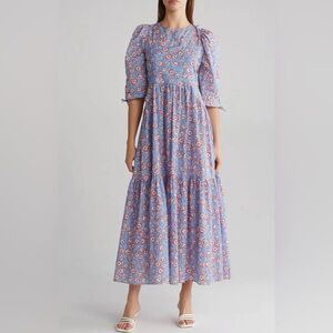 Boss floral maxi dress NWT, size 4👗